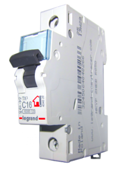 Авт. выкл. 1п C16А TX3 Legrand 404028 - фото 3976