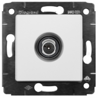 Розетка TV 10дБ оконечная (Белая) Legrand Cariva 773679 - фото 5203