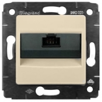 Розетка компьютерная RJ 45 UTP с захват.кат.6е(слон.кость) Legrand Cariva 773741 - фото 5213
