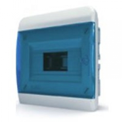 Щиток встраиваемый(син.дверь) IP40 TEKFOR 8 модулей BVS - фото 5518
