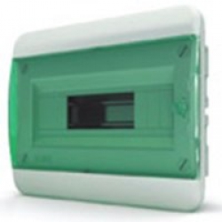 Щиток встраиваемый(зелён.дверь) IP40 TEKFOR 12 модулей BVZ - фото 5521