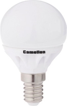 Лампа LED шар 3Вт E14(аналог 30Вт) Camelion LED3-G45/845/E14 - фото 5661
