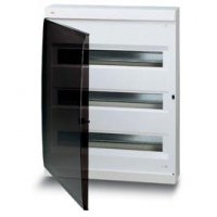 Щиток накладной(черн.дверь) IP41 ABB 54 модуля Unibox - фото 7655