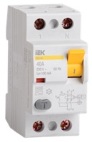 Дифф. выкл ВД1-63 (УЗО) 2Р 32А 30мА IEK - фото 8255