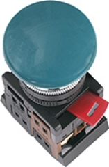 Кнопка AEА-22 "Грибок" красный d22мм 1з+1р TDM - фото 8760