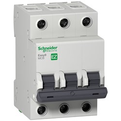 Авт. выкл. 3П 16А Schneider Electric EASY 9 - фото 9624