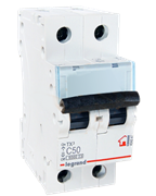 Авт. выкл. 2п C50A TX3 Legrand 404047