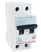 Авт. выкл. 2п С63А TX3 Legrand 404048