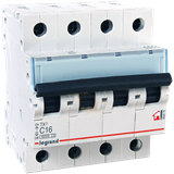 Авт. выкл. 4п C16A TX3 Legrand 404070