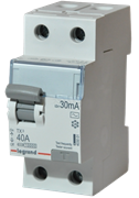 Дифф.выкл. ВДТ TX3 2п 40А 30mА АС Legrand 403001