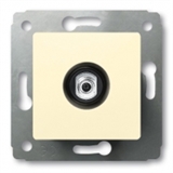 Розетка TV тип F 1.5дБ (слон.кость) Legrand Cariva 773799