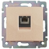 Розетка телефонная RJ-11х1 Legrand Valena (Сл.кость) 774338
