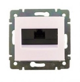 Розетка компьютерная RJ45 кат.6 FTP Legrand Valena (Белая) 774232