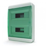 Щиток накладной(зелён.дверь) IP40 TEKFOR 24 модуля BNZ