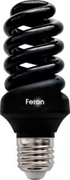 Лампа энергосберег. Feron(черная) ELSM51B 20Вт E27 T3 spiral