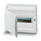 Щиток накладной(бел.дверь) IP41 ABB 12 модулей Unibox