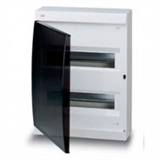 Щиток накладной(черн.дверь) IP41 ABB 24 модуля Unibox