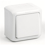 Кнопка IP-44 Legrand Quteo (Белая) 782305