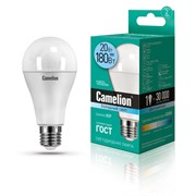 Лампа LED шар 20Вт Е27 (Аналог 180Вт) Camelion Холодный свет