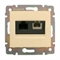 Розетка тел./интер. RJ11/RJ45 UTP кат.5е/6 Legrand Valena (Сл.кость) 774180 - фото 5221