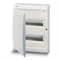 Щиток накладной(бел.дверь) IP41 ABB 24 модуля Unibox - фото 7649