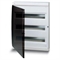 Щиток накладной(черн.дверь) IP41 ABB 54 модуля Unibox - фото 7655