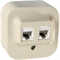 Розетка Интернет+Телефон Legrand Quteo (Сл.Кость) 782251 - фото 7823