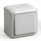 Кнопка IP-44 Legrand Quteo (Серая) 782335