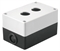 Корпус КП102 для кнопок 2места желтый TDM - фото 8815