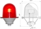 Заградительный огонь ЗОМ-80LED тип Б, 30-265V AC/DC, IP54 - фото 9259