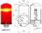 Заградительный огонь СДЗО-05-1 тип А, 220V AC, IP54 - фото 9263